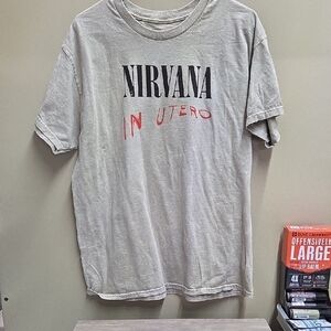 NIRVANA In Utero Gray T-Shirt